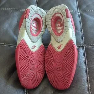 Reebok | Shoes | Rare Htf Vintage Reebok Answer Iv Red Grey  display picture 3